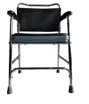 Heavy Duty Leather Commode